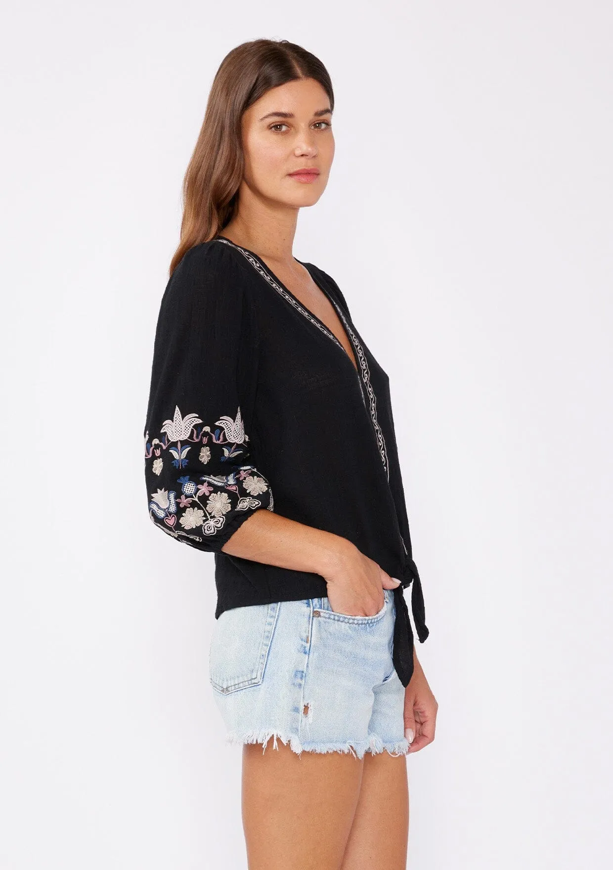 Alina Embroidered Blouse