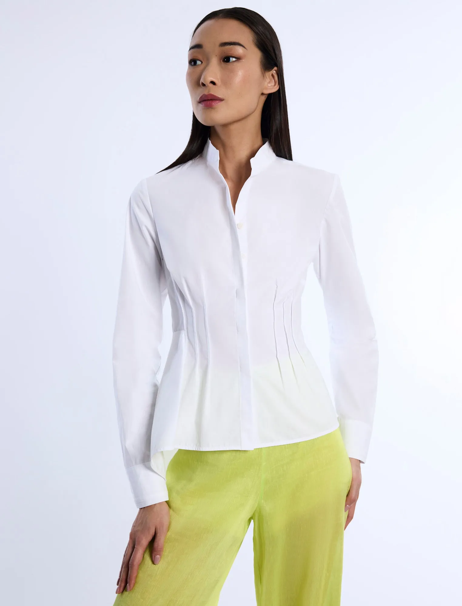 Asymmetrical Hem Shirt