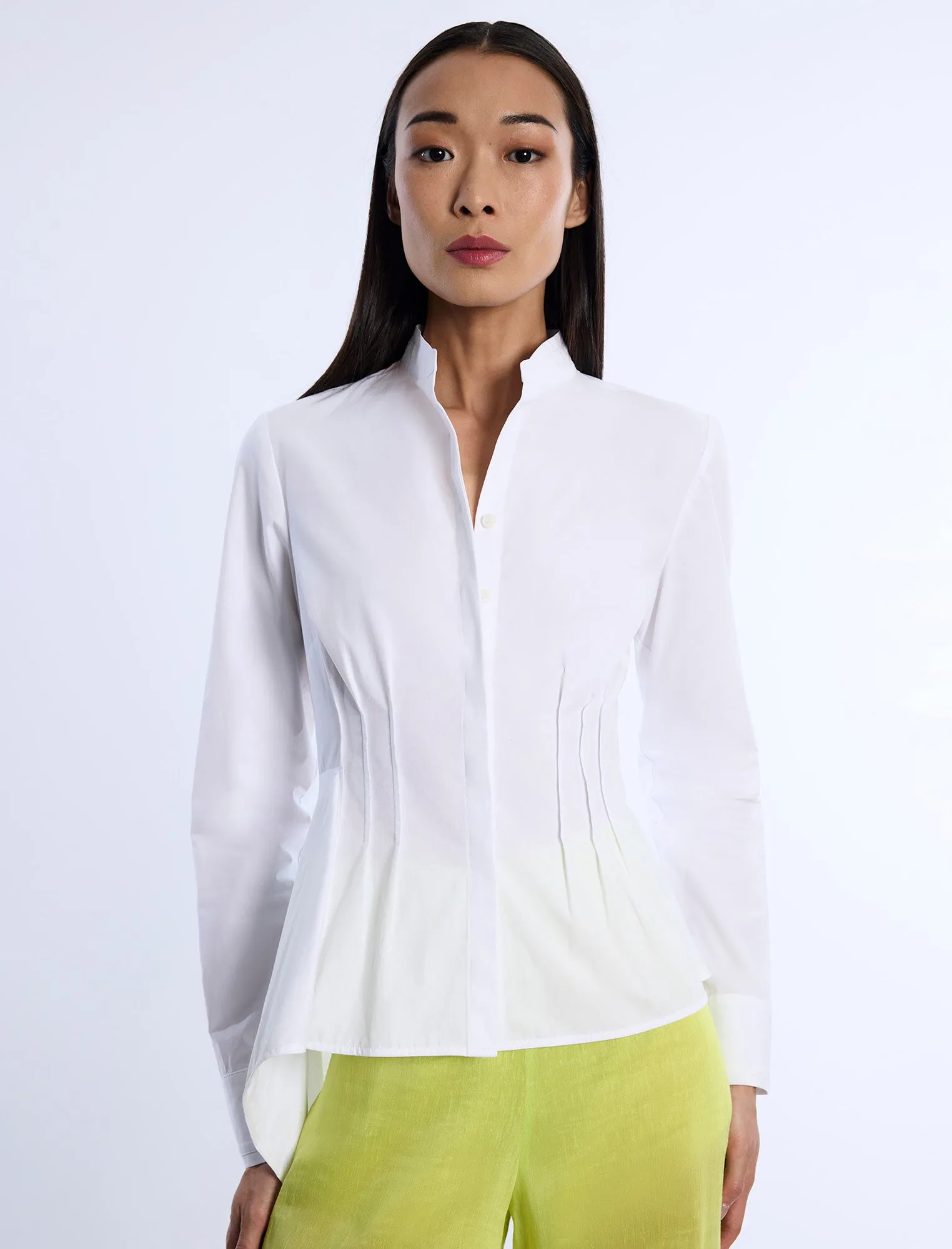 Asymmetrical Hem Shirt