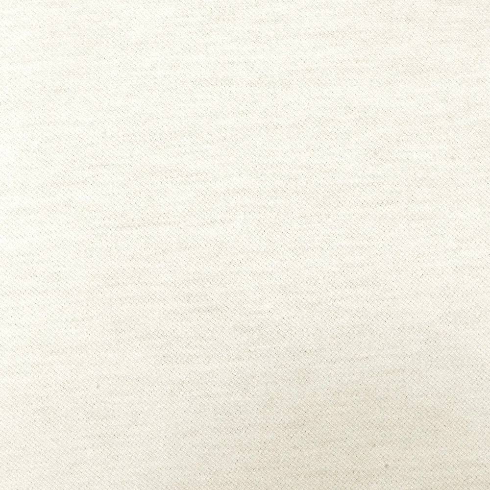 Basic White texture Polyester Cotton Pique Knit Fabric