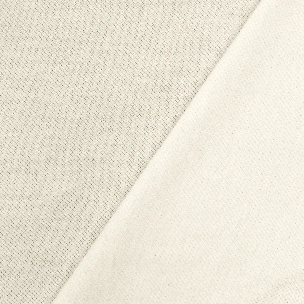 Basic White texture Polyester Cotton Pique Knit Fabric