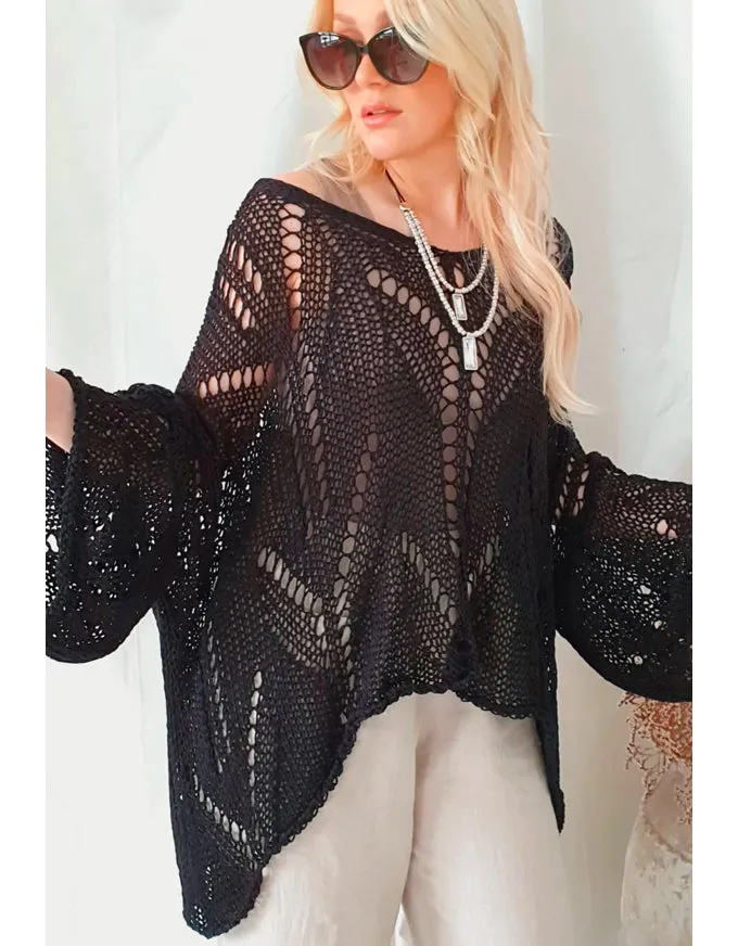 Boho Dream Knit Black
