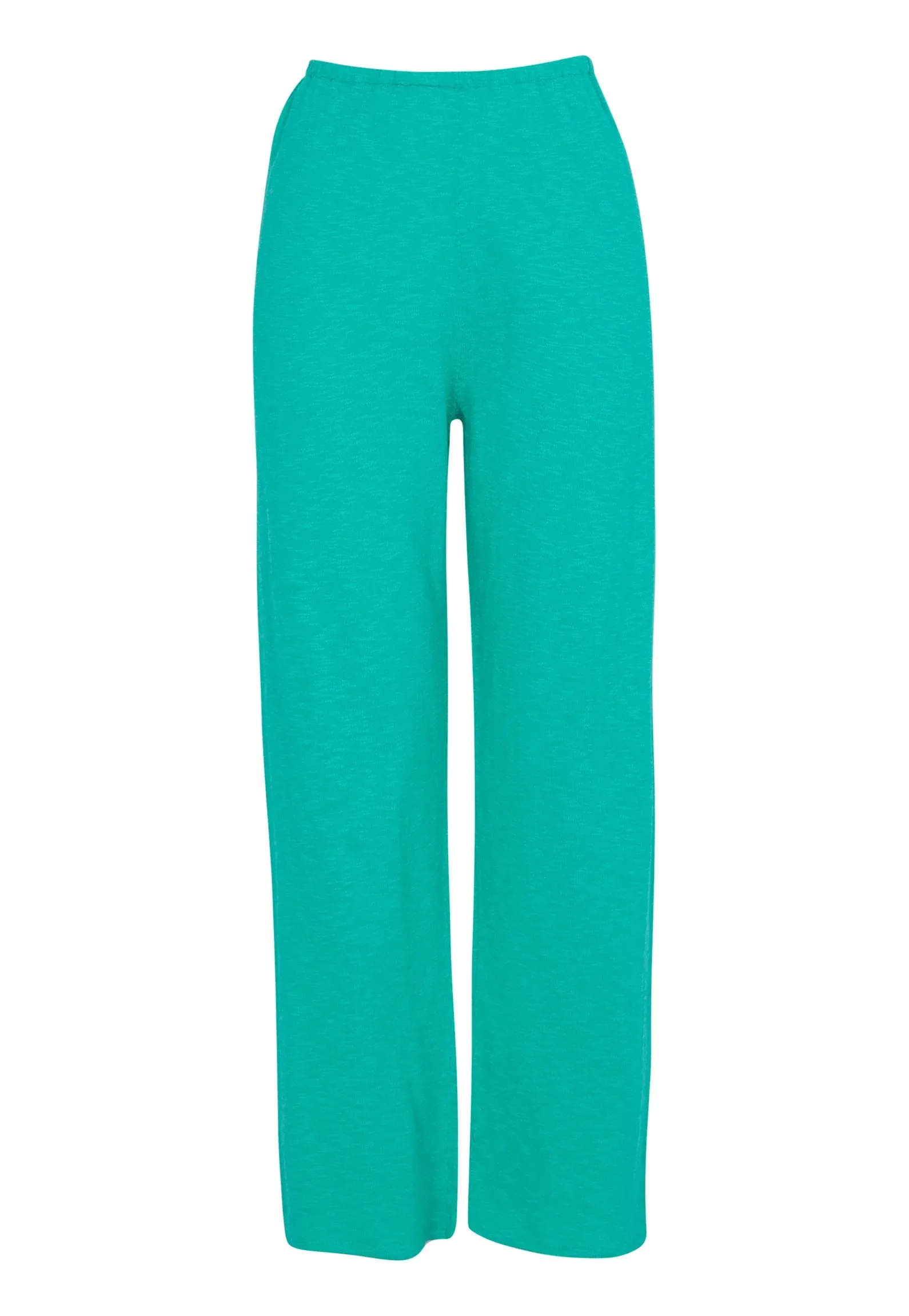 BY RIDLEY Womens Allyson Linen Pant - Emerald