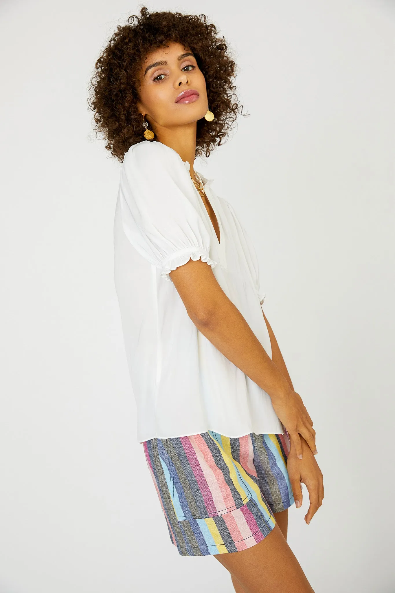 Camelia Ruffled Blouse