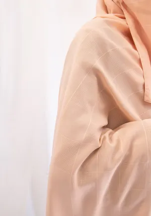 Checkered Korean Chiffon Hijab & Niqab Set