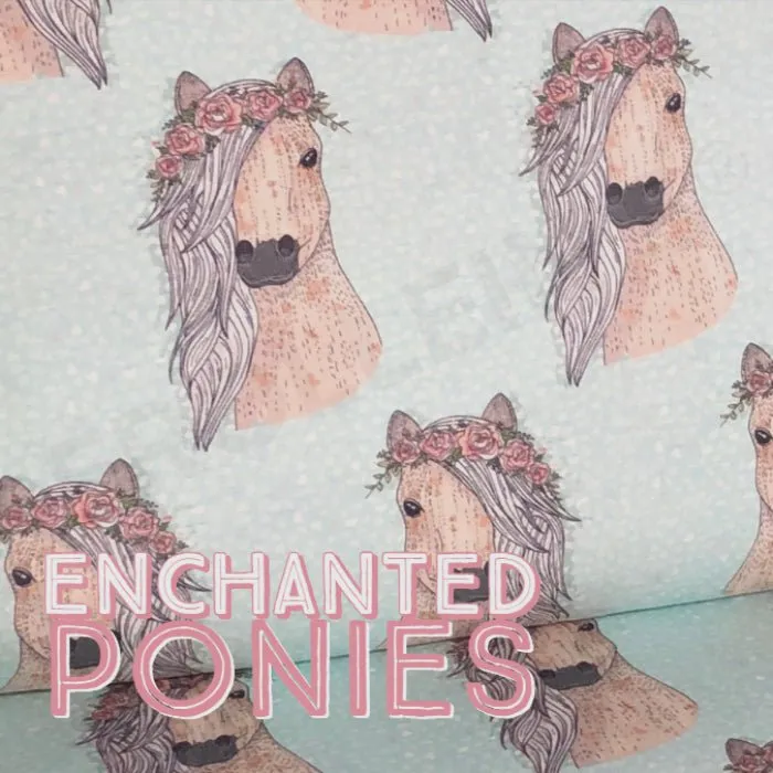 Cotton Jersey - Enchanted Pony