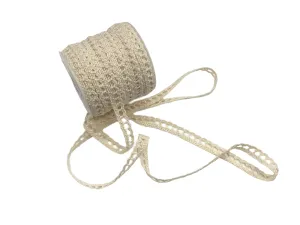 Cotton Lace Trim - Design 7 - 11mm