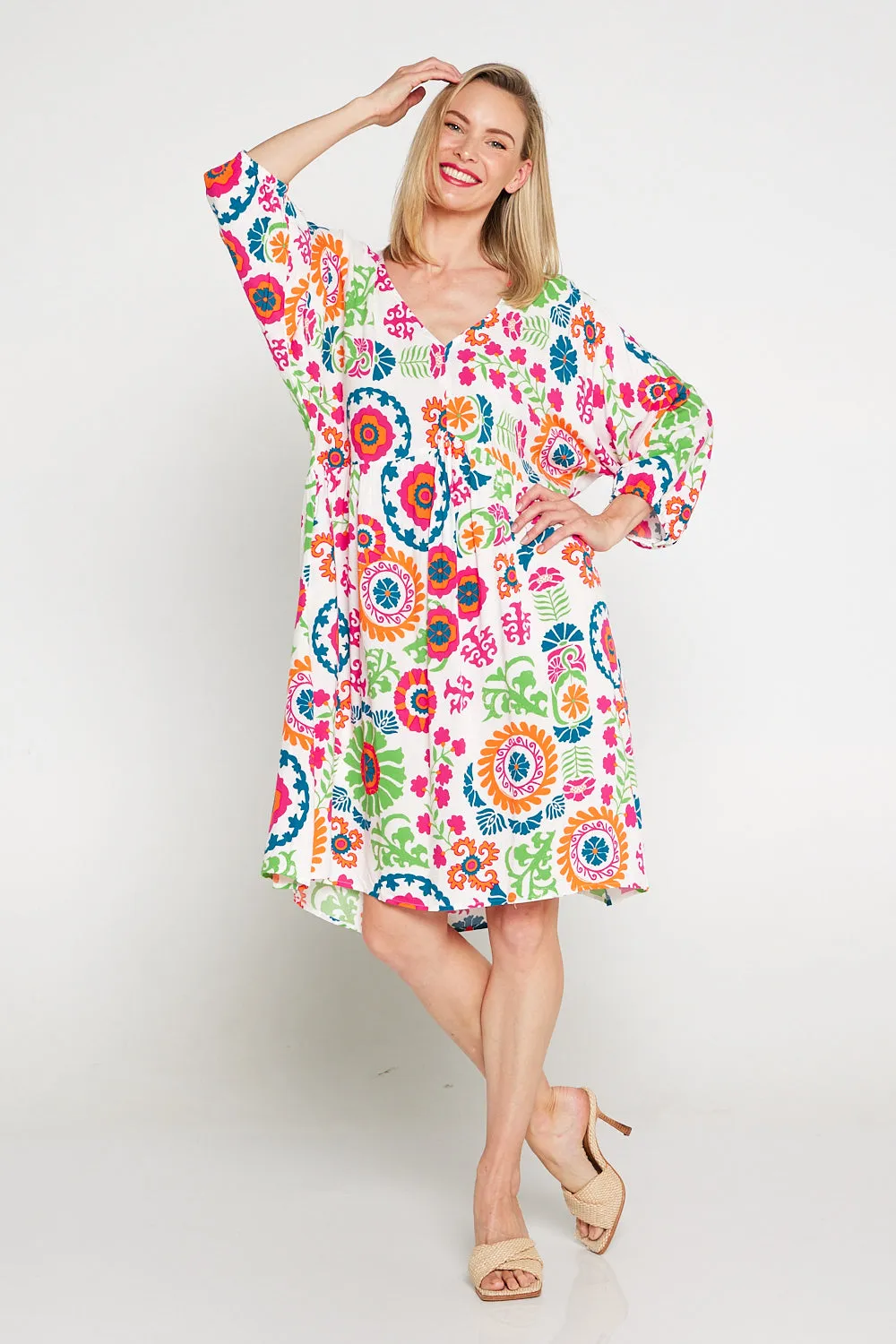 Crystal Dress - Summer Mandala Floral