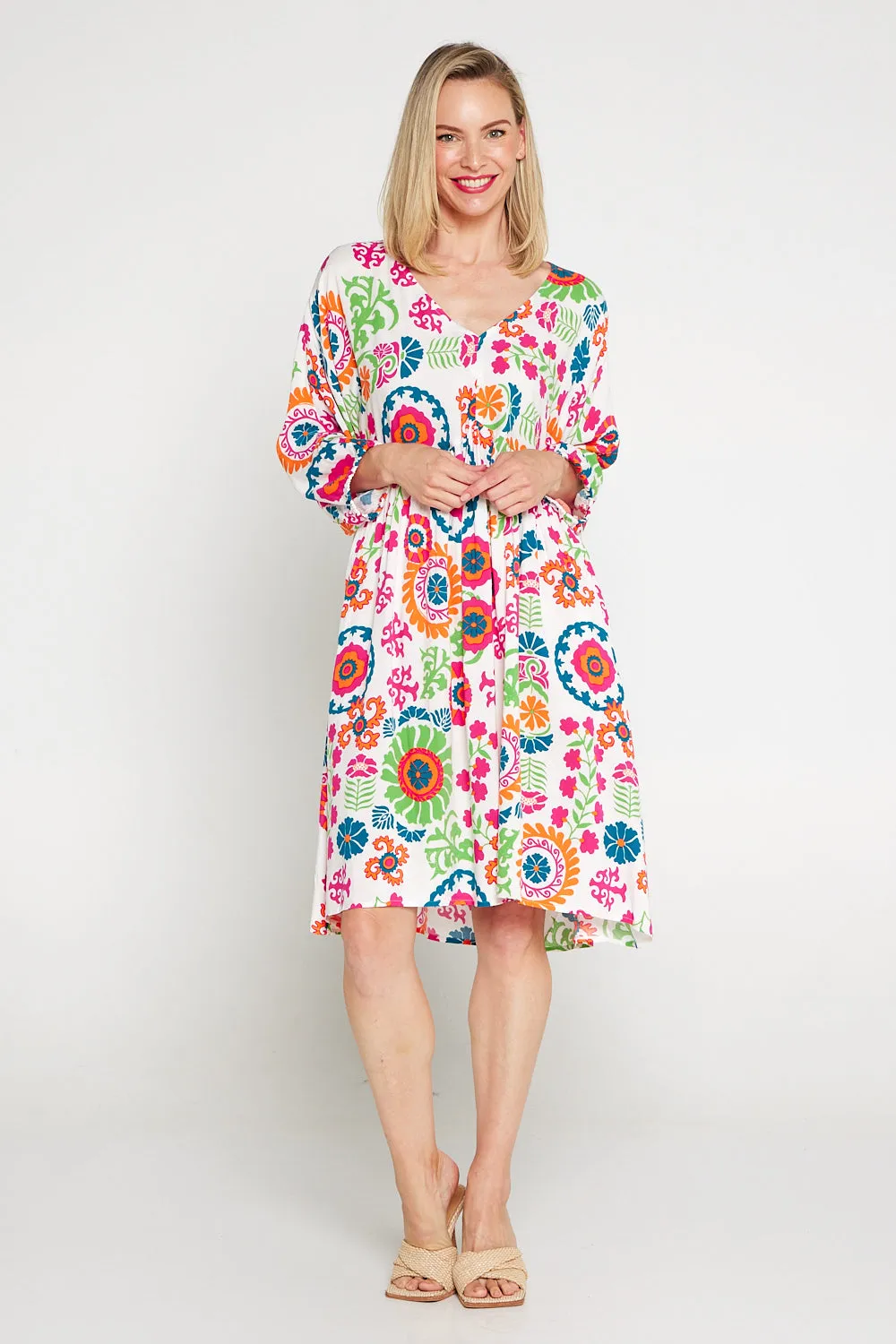 Crystal Dress - Summer Mandala Floral