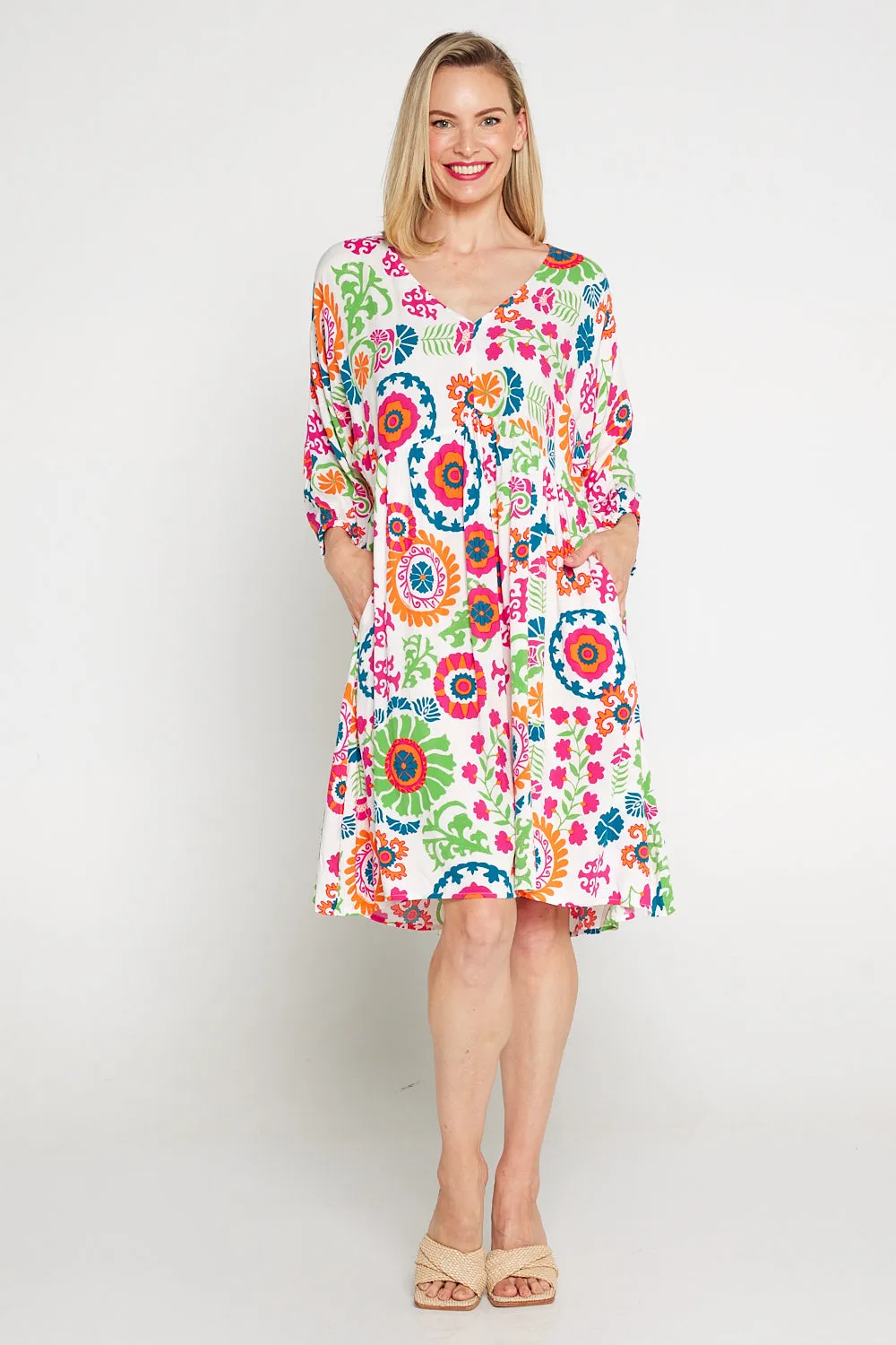 Crystal Dress - Summer Mandala Floral