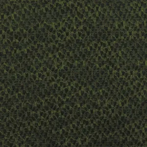 Deep Olive-Black Texture Poly Rayon Double Knit Fabric