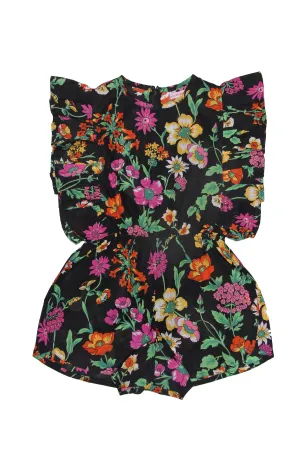 Delphine Playsuit Midnight Fiore
