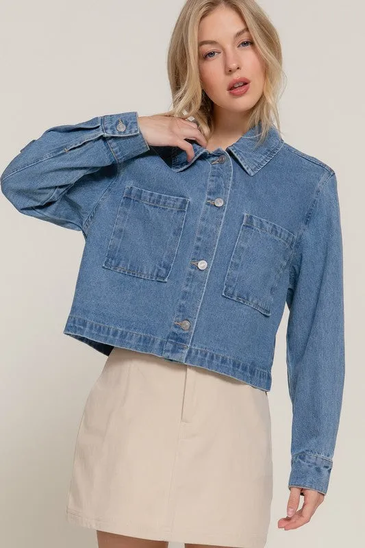 Denim Pocket Jacket