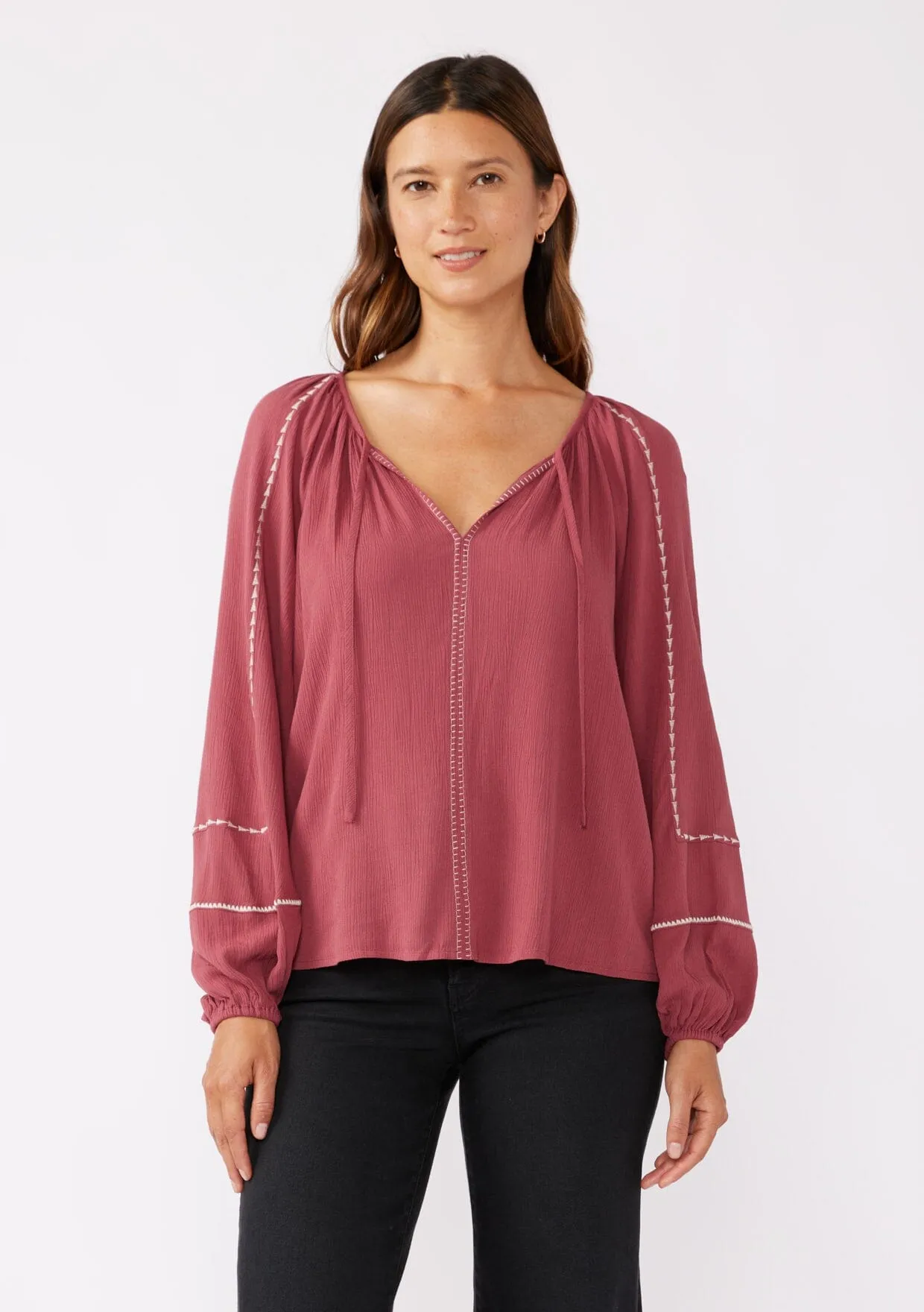 Desert Soul Embroidered Blouse