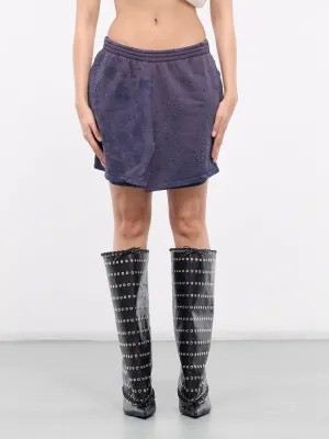 Display Sweatshirt Skirt (S010-NAVY)