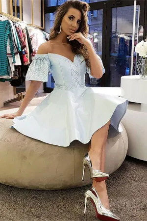 Elegant Simple Short Homecoming Dress Cocktail Dress For Teens