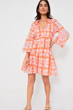 Exclusive Tigerlily Balloon Sleeve Short Dress