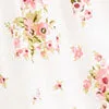 Flutter Cap Sleeve Floral Print Maxi Dress - Just Me