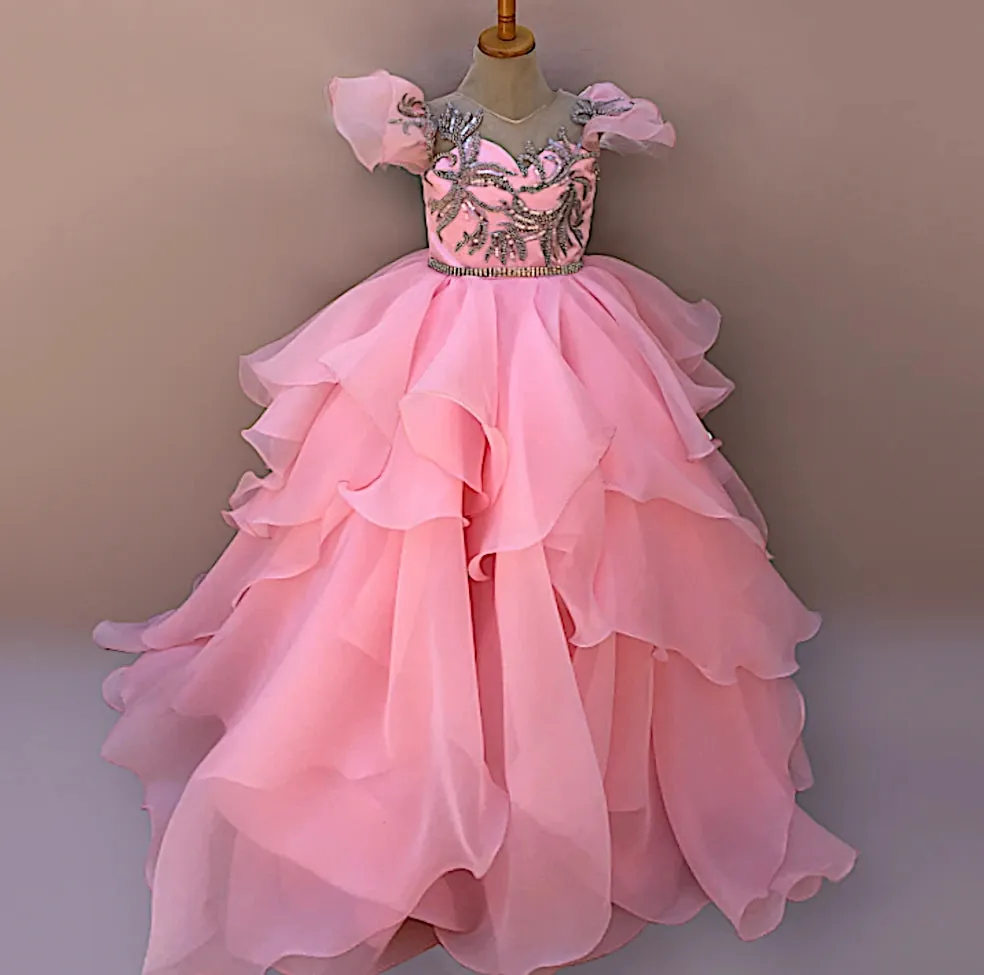 Gia Formal Layered Chiffon Gown