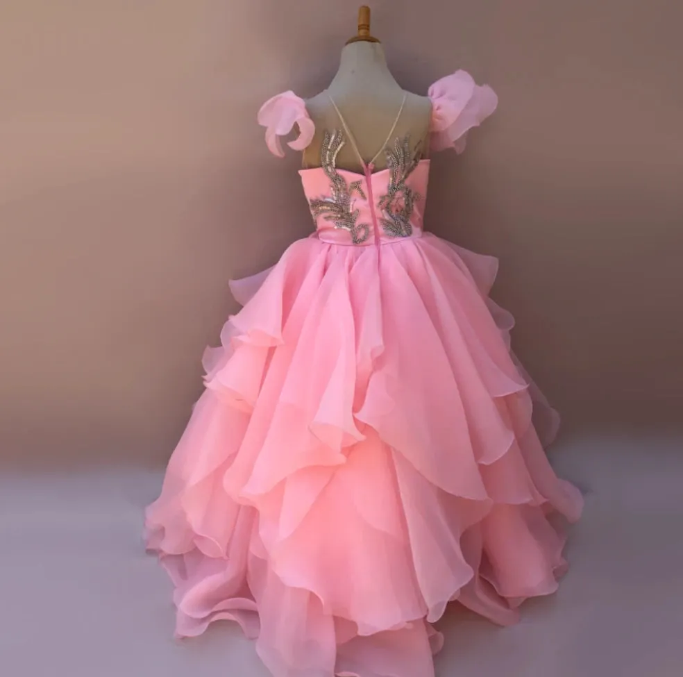 Gia Formal Layered Chiffon Gown