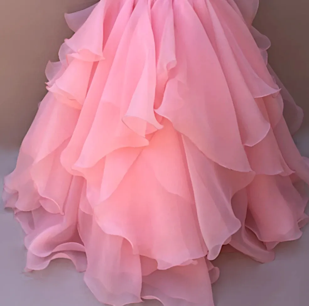 Gia Formal Layered Chiffon Gown