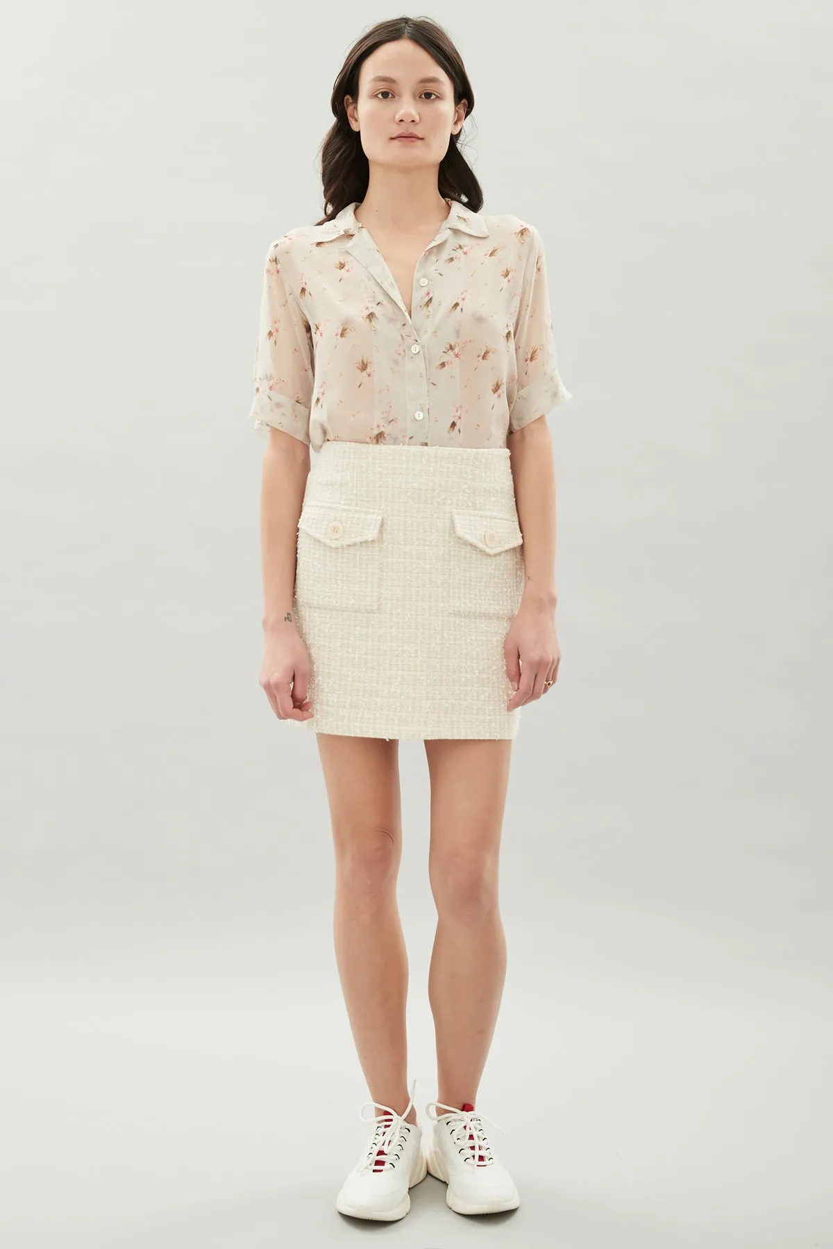 Hansen & Gretel Oliver Skirt in Tweed