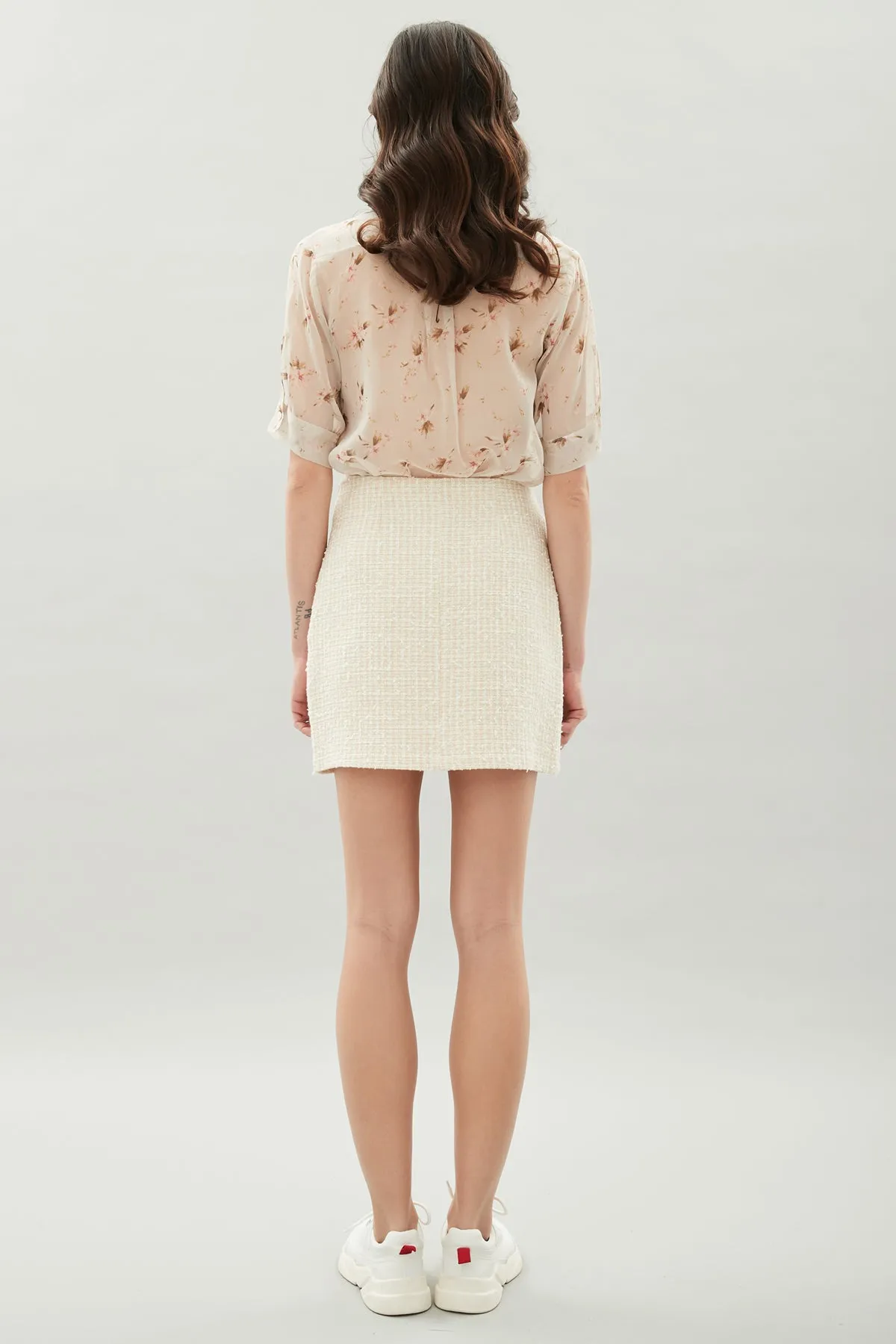 Hansen & Gretel Oliver Skirt in Tweed