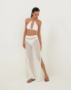 Knit Valerie Pants - Off White