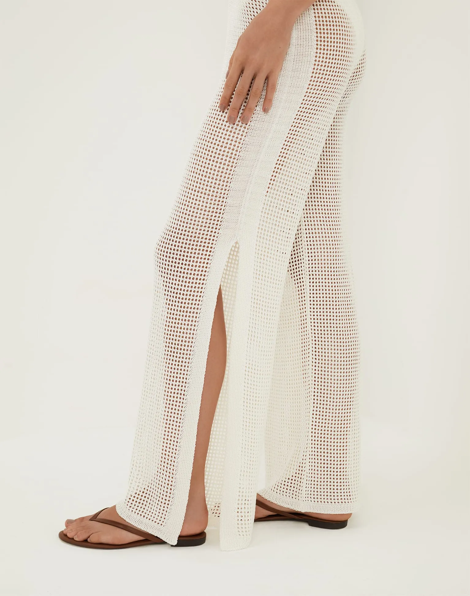 Knit Valerie Pants - Off White