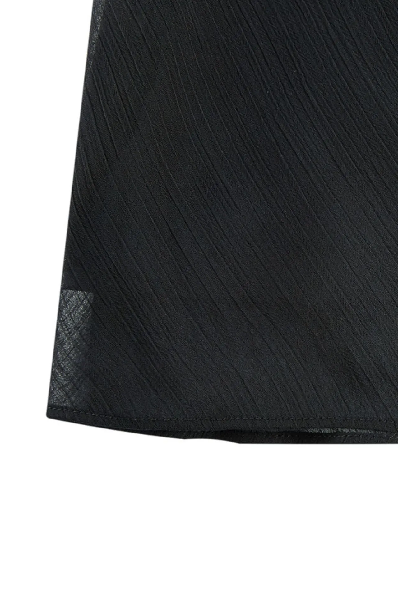 Layered Hem Chiffon Dress