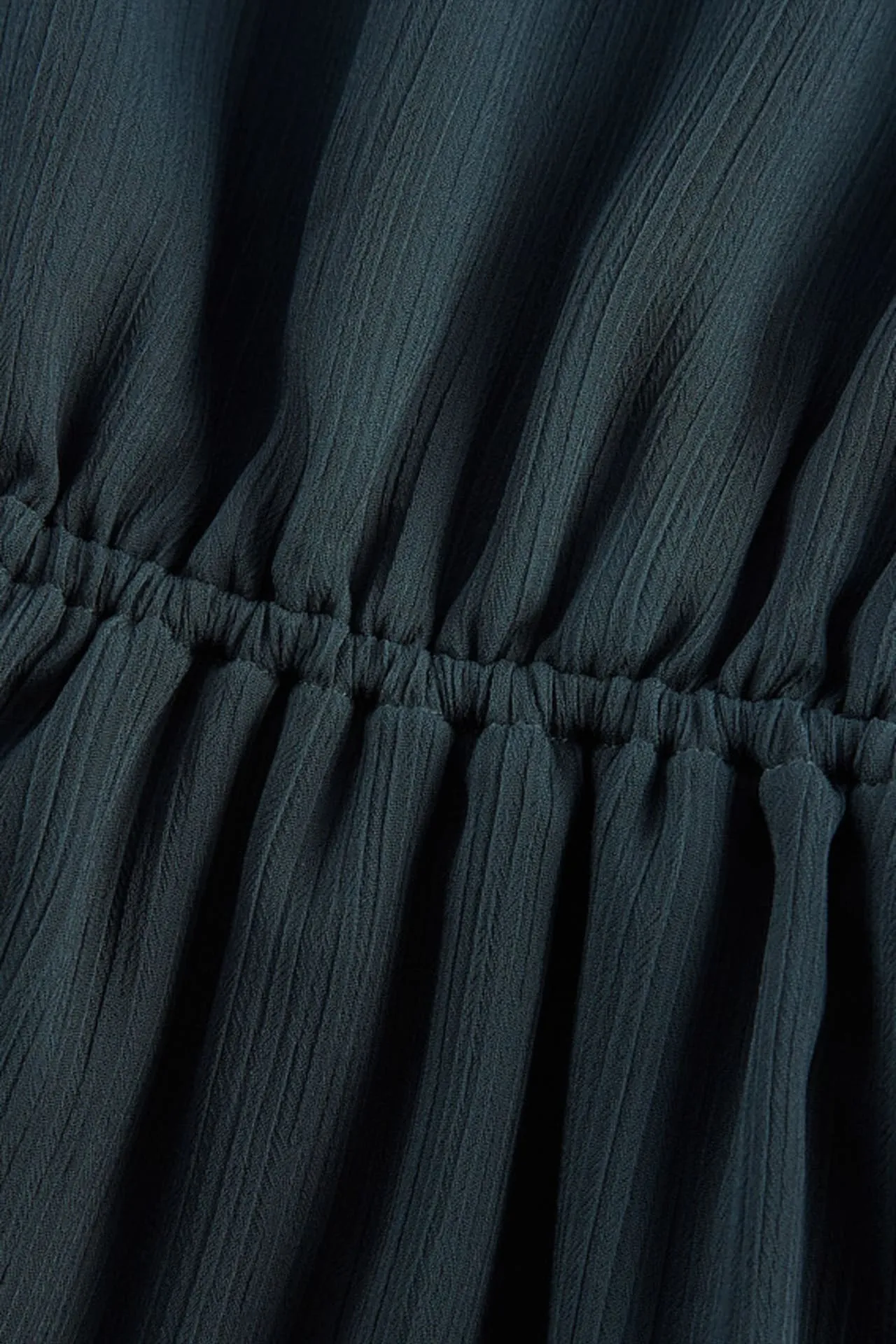 Layered Hem Chiffon Dress