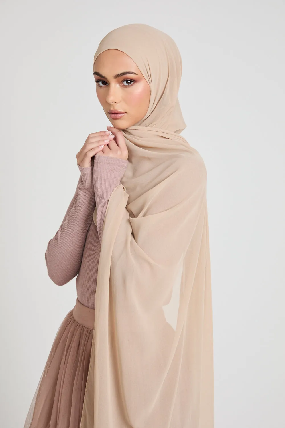 Luxury Soft Chiffon Hijab - Nobel