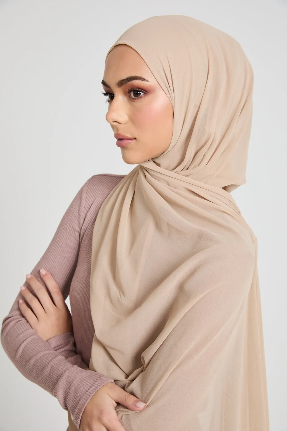 Luxury Soft Chiffon Hijab - Nobel