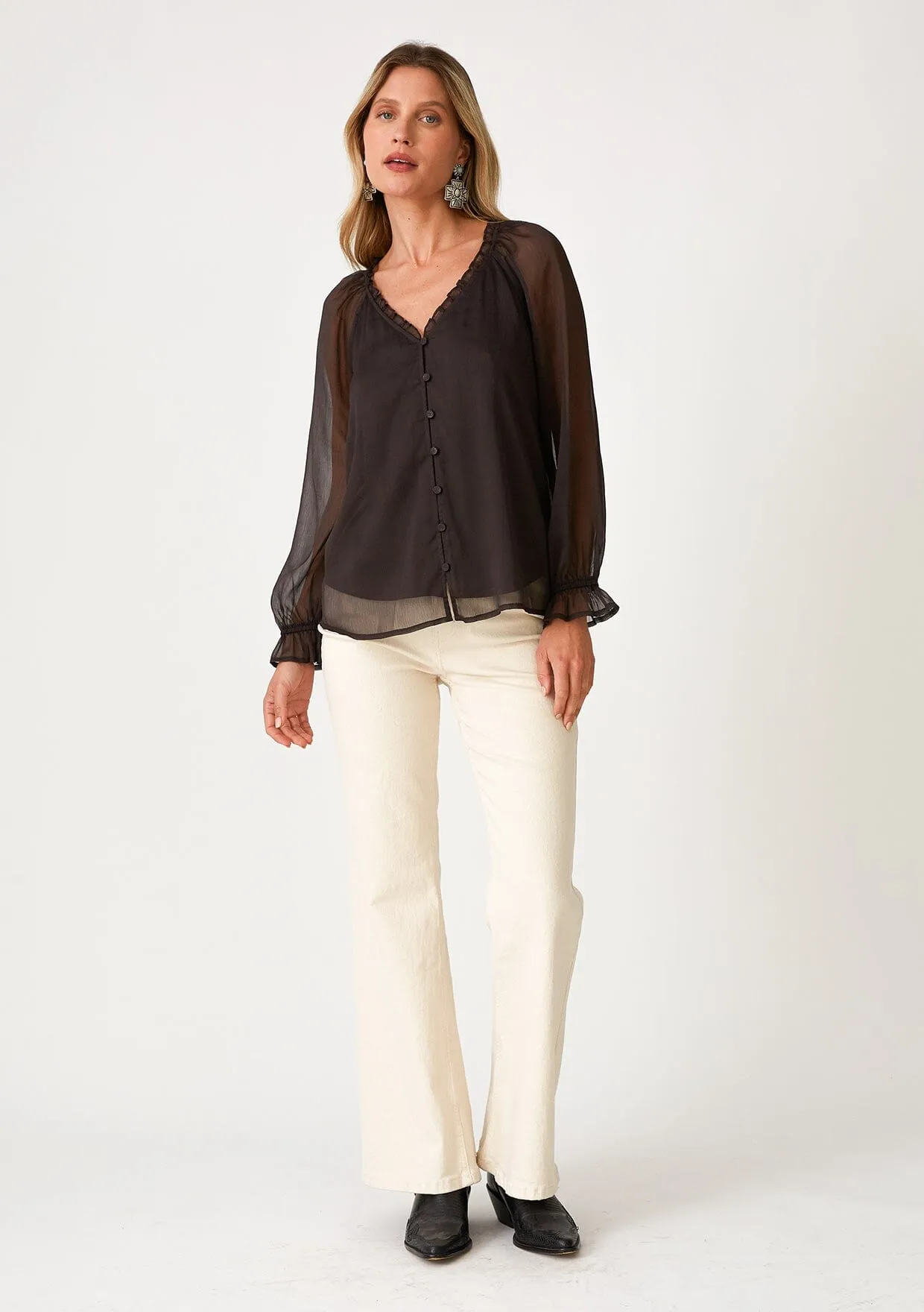 Nellie Sheer Blouse