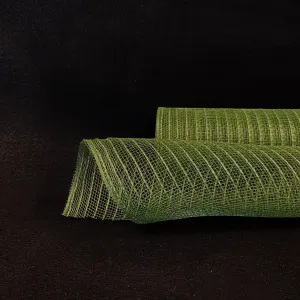 Old Willow Deco Mesh Burlap Stripes - 10 Inch x 10 Yards