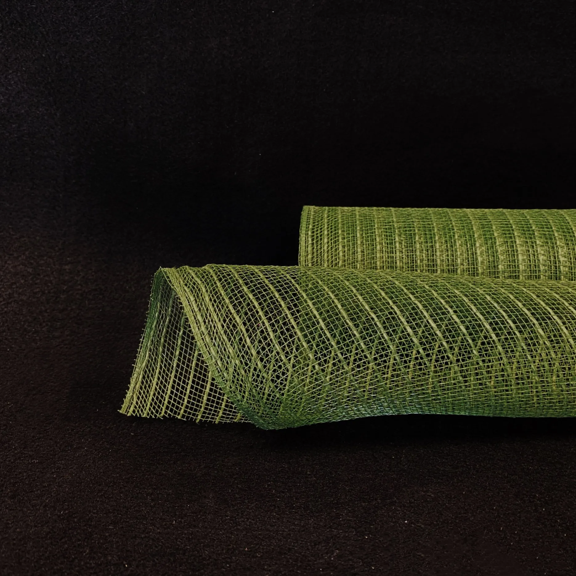 Old Willow Deco Mesh Burlap Stripes - 10 Inch x 10 Yards
