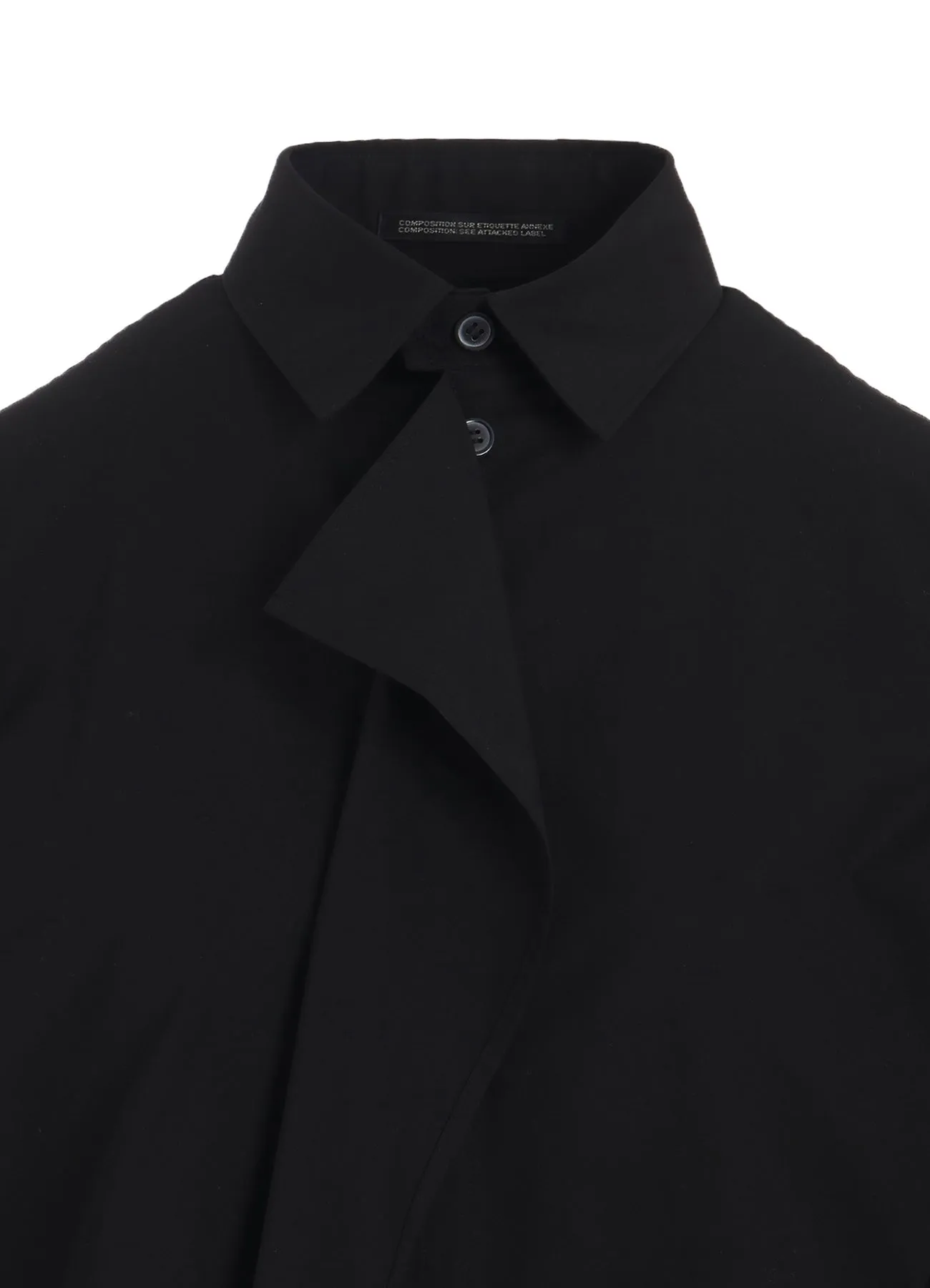 P100/2 BROAD RUFFLE DETAIL SHIRT