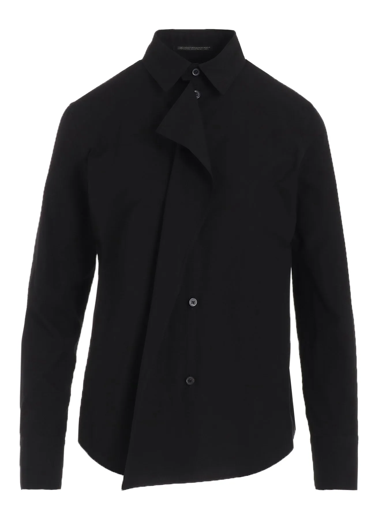 P100/2 BROAD RUFFLE DETAIL SHIRT