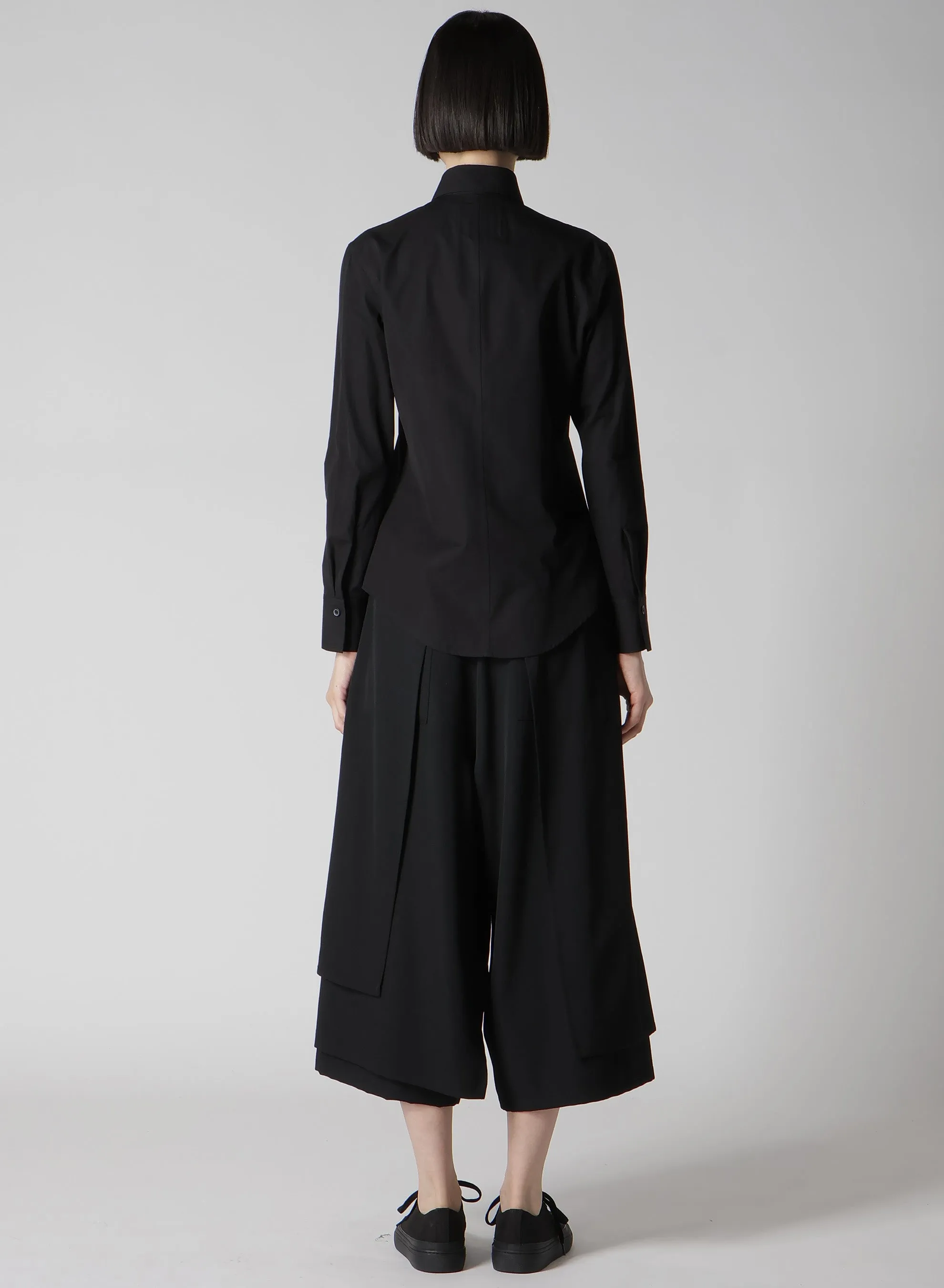 P100/2 BROAD RUFFLE DETAIL SHIRT
