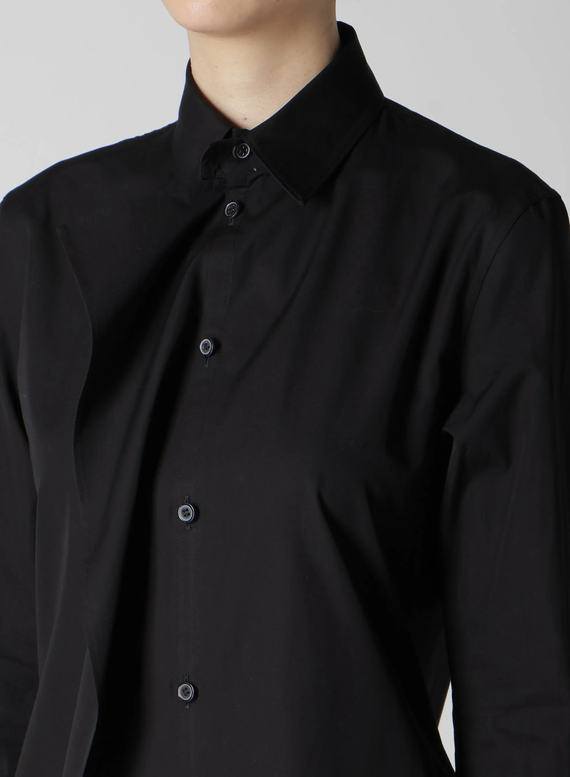 P100/2 BROAD RUFFLE DETAIL SHIRT