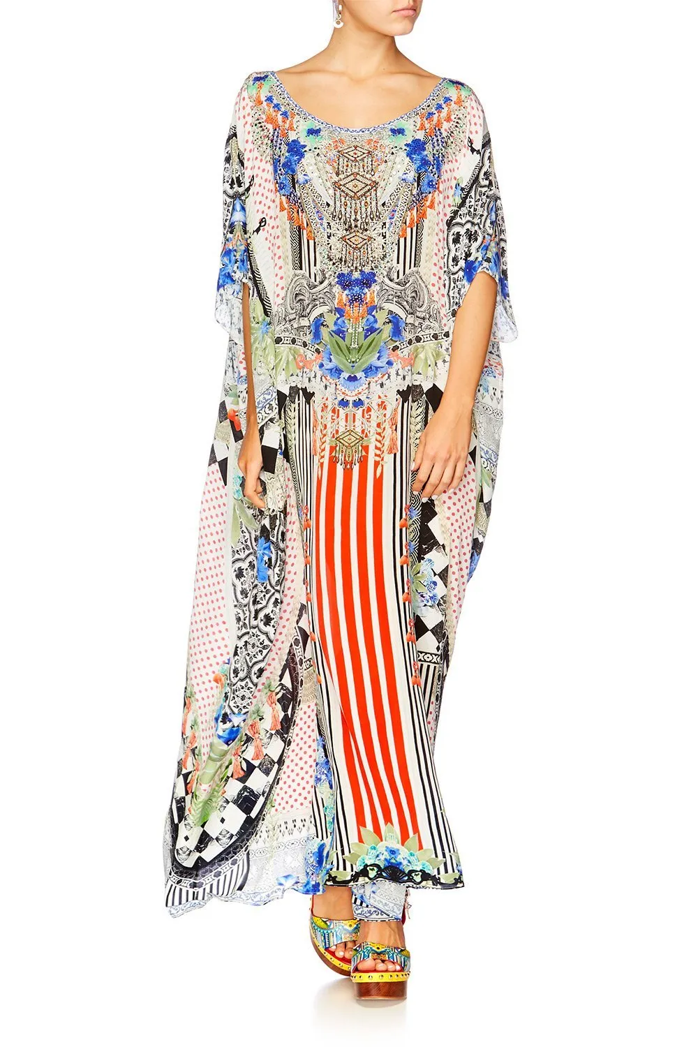 ROUND NECK KAFTAN MEET ME HERE