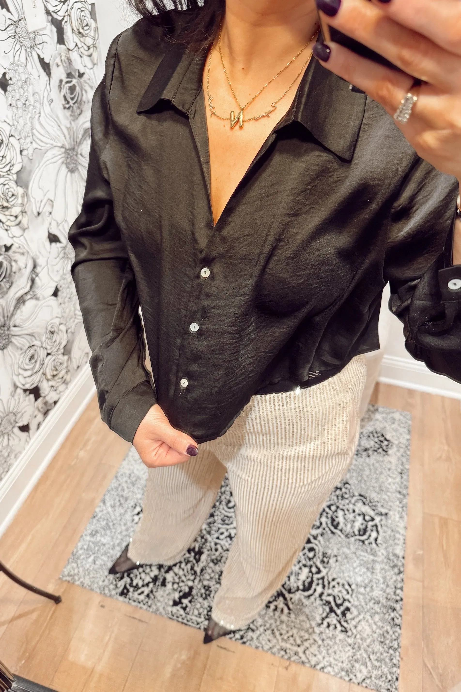 Stanton Josh Satin Shirt