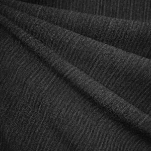 Stripe Texture Stretch Suiting Charcoal