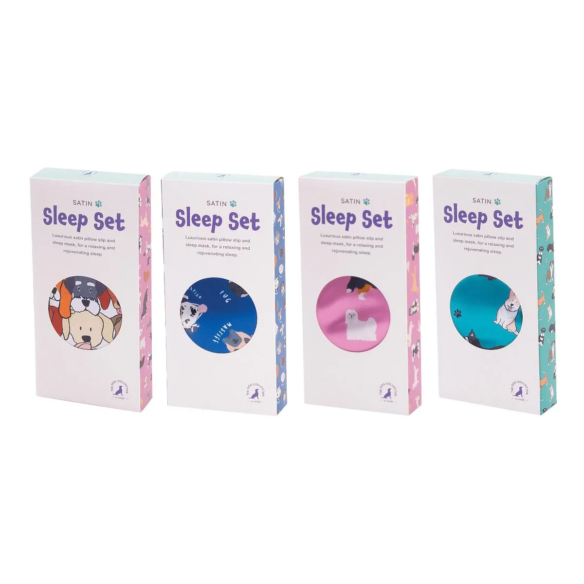 The Dog Collective - Satin Sleep Set