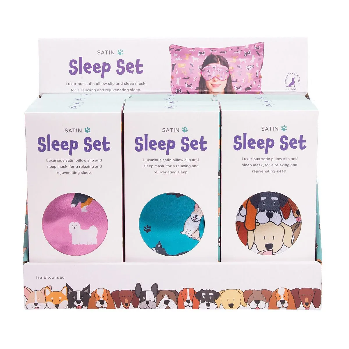 The Dog Collective - Satin Sleep Set
